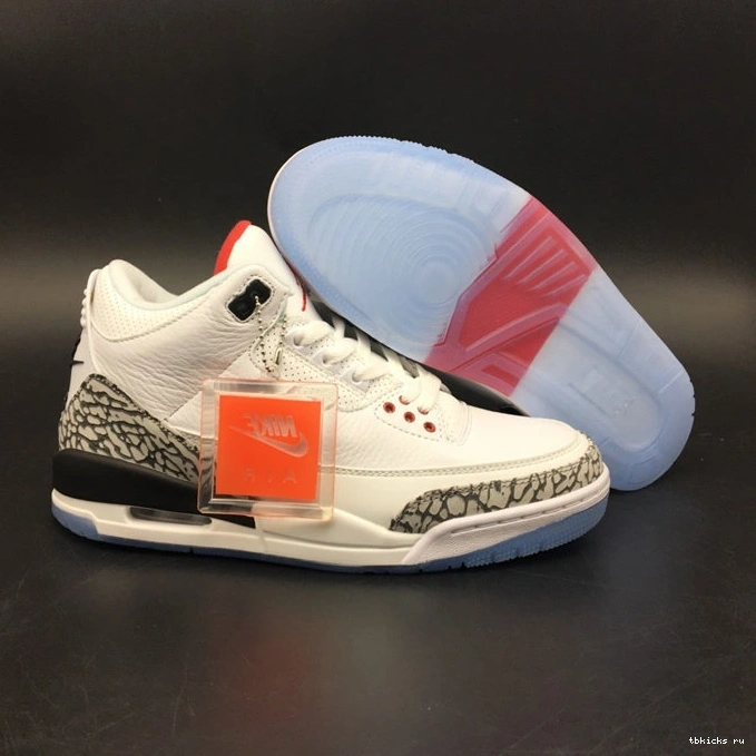 Cheap TB Throw Free 923096- Cement Tailored 3851 Line Jordan3 White 1013